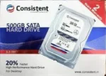 Consistent 500GB SATA 3.5 Inch Internal Hard Drive - Image 2