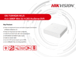 Hikvision 4 Channel Pro DVR upto 5MP (IDS-7104HQHI-M1/S) - Image 2
