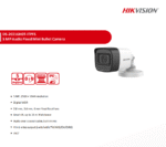 Hikvision 5mp Bullet Camera with inbuilt Mic (DS-2CE16H0T-ITPFS) - Image 2